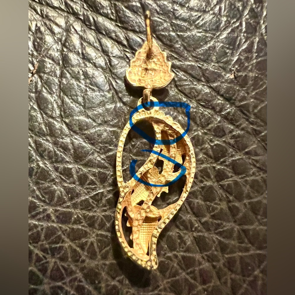 Black Hills Swirling Vine Earrings, real gold 10K/12K ! Free Shipping - Picture 5 of 9